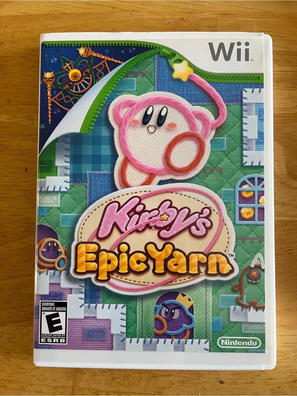 Nintendo Kirby's Epic Yarn Wii 2010